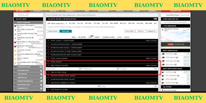 Tham khảo lịch thi đấu tại BiaomTV đẩ giảm thiểu rủi ro
